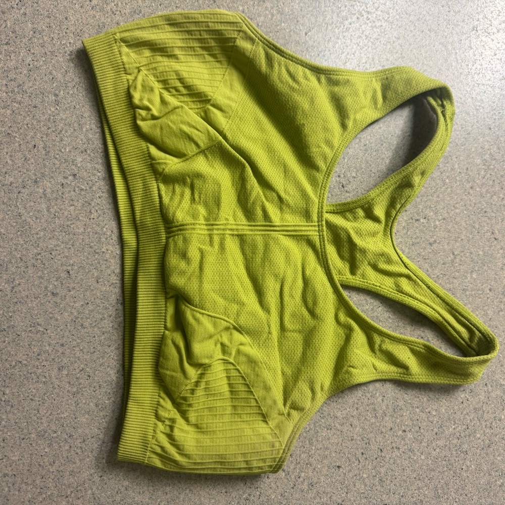 Lime Green Sports Bra